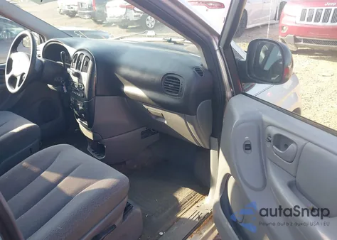 2007 Dodge Caravan Sxt from USA, damaged, VIN 1D4GP45R57B161535